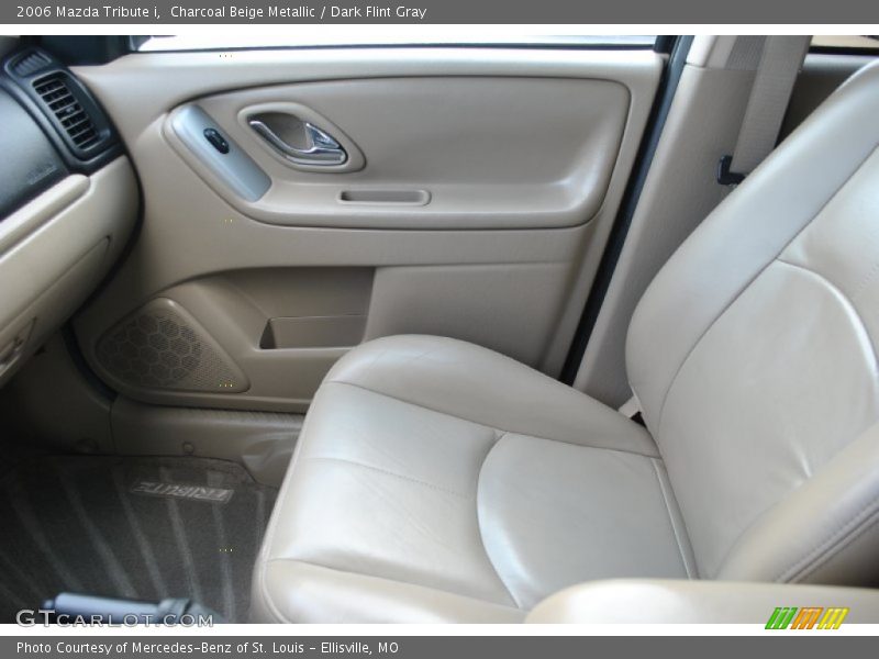 Charcoal Beige Metallic / Dark Flint Gray 2006 Mazda Tribute i