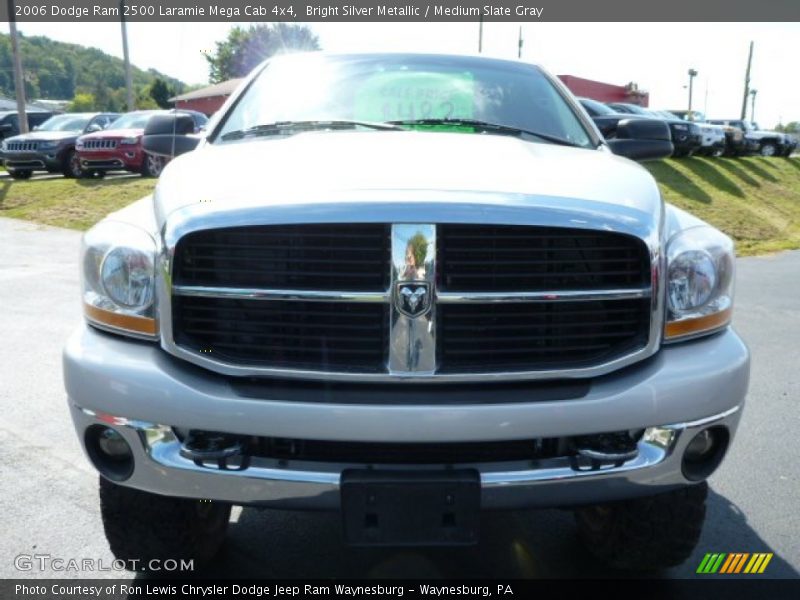 Bright Silver Metallic / Medium Slate Gray 2006 Dodge Ram 2500 Laramie Mega Cab 4x4