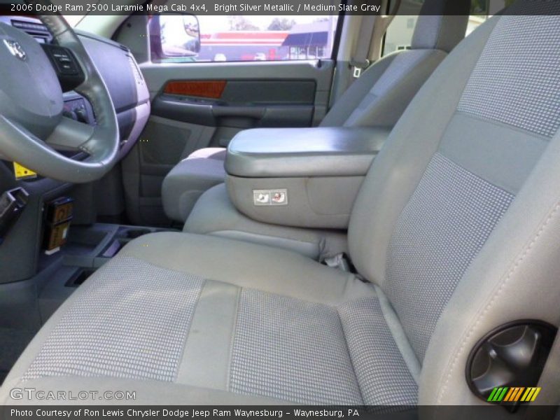 Bright Silver Metallic / Medium Slate Gray 2006 Dodge Ram 2500 Laramie Mega Cab 4x4