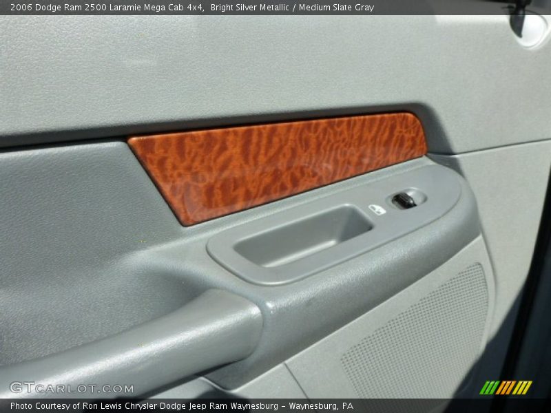 Bright Silver Metallic / Medium Slate Gray 2006 Dodge Ram 2500 Laramie Mega Cab 4x4