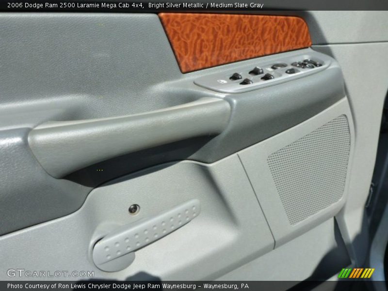 Bright Silver Metallic / Medium Slate Gray 2006 Dodge Ram 2500 Laramie Mega Cab 4x4