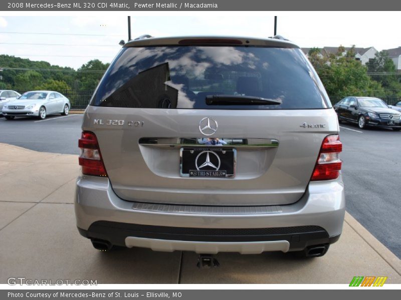 Pewter Metallic / Macadamia 2008 Mercedes-Benz ML 320 CDI 4Matic