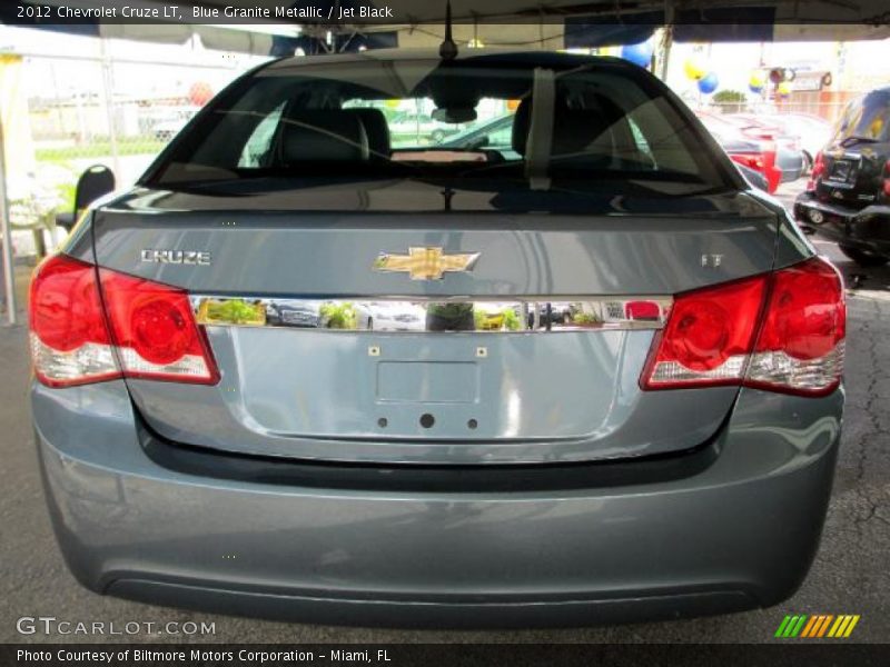 Blue Granite Metallic / Jet Black 2012 Chevrolet Cruze LT