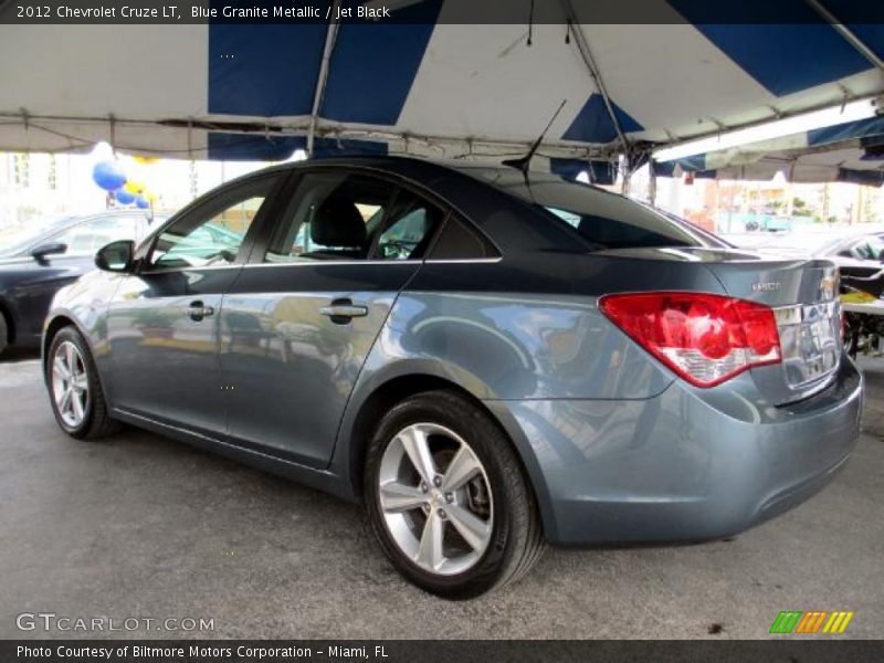 Blue Granite Metallic / Jet Black 2012 Chevrolet Cruze LT