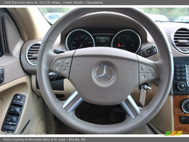  2008 ML 320 CDI 4Matic Steering Wheel