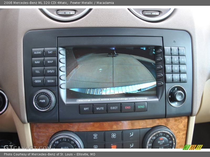 Controls of 2008 ML 320 CDI 4Matic