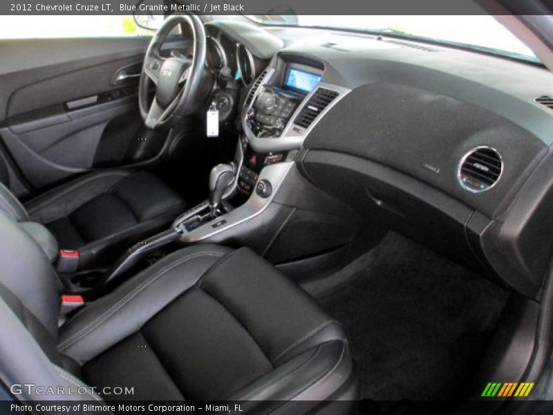 Blue Granite Metallic / Jet Black 2012 Chevrolet Cruze LT
