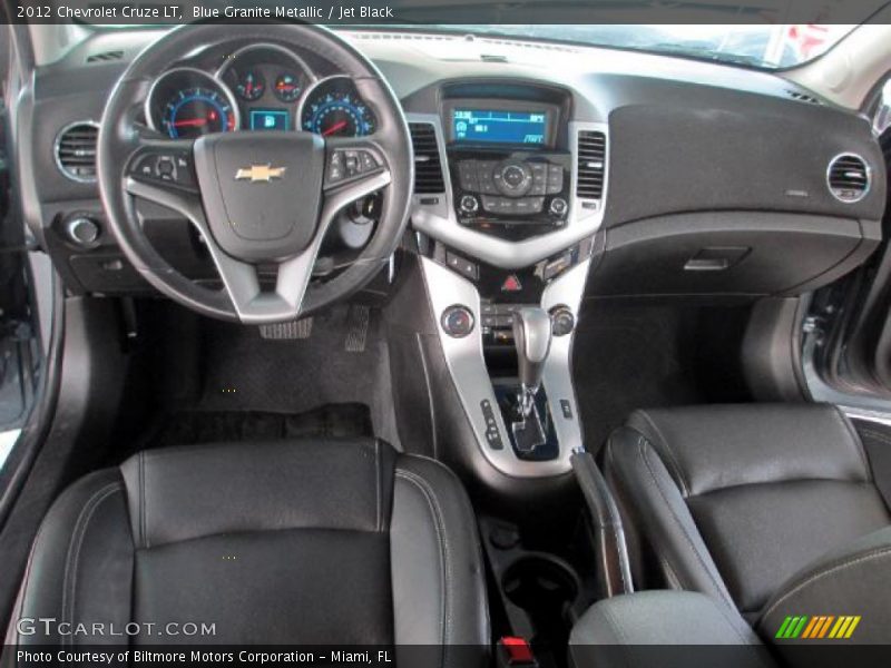 Blue Granite Metallic / Jet Black 2012 Chevrolet Cruze LT