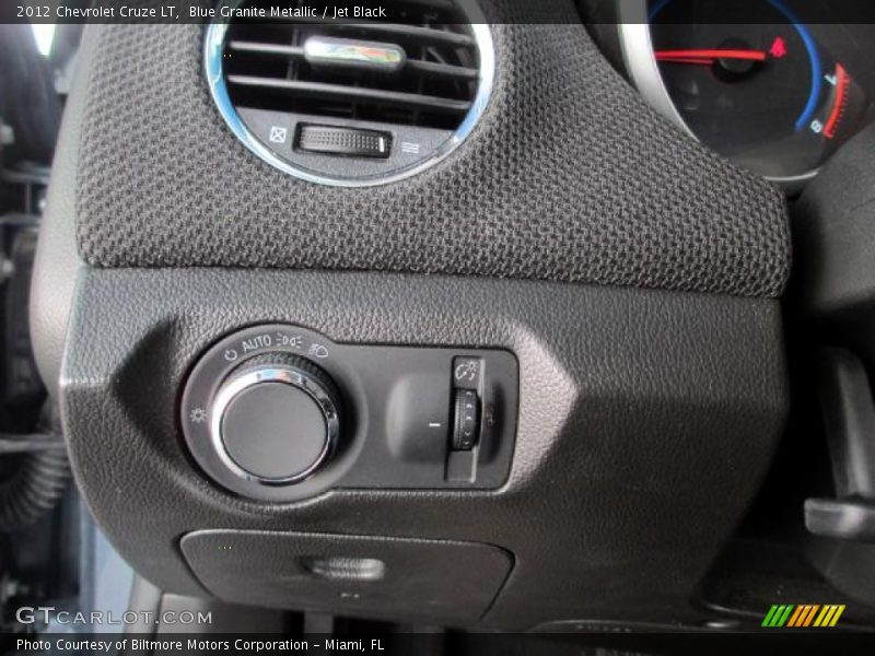 Blue Granite Metallic / Jet Black 2012 Chevrolet Cruze LT