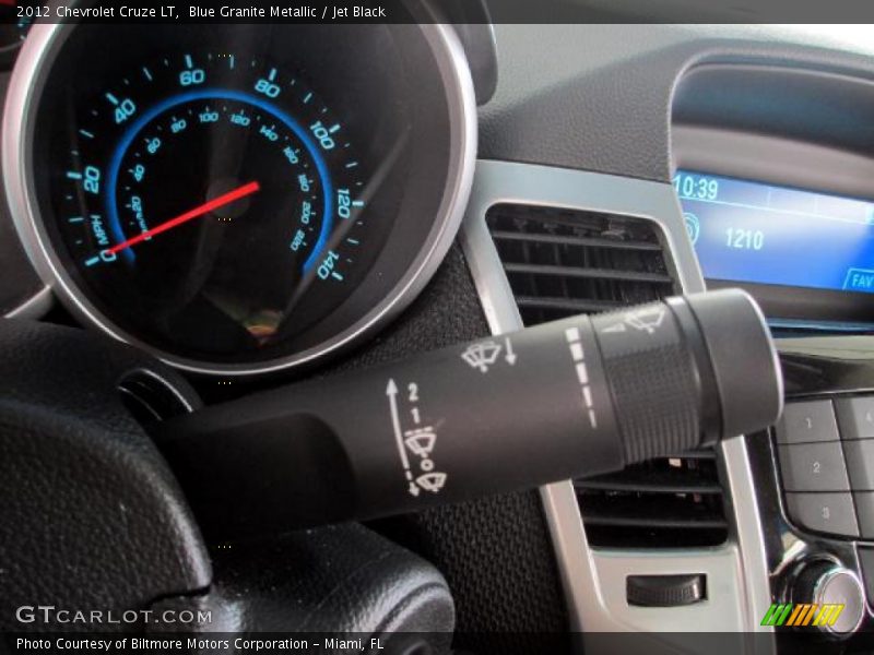 Blue Granite Metallic / Jet Black 2012 Chevrolet Cruze LT