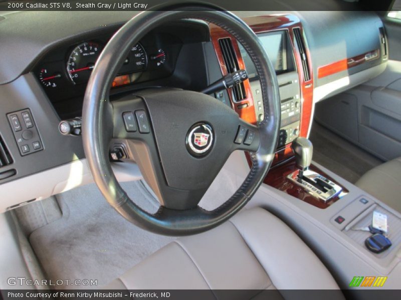 Stealth Gray / Light Gray 2006 Cadillac STS V8