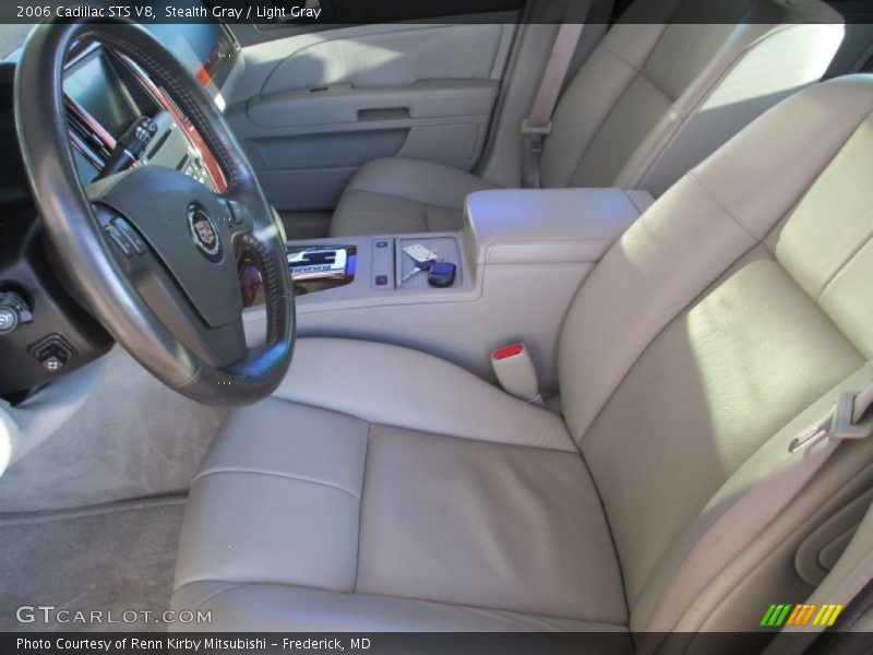 Stealth Gray / Light Gray 2006 Cadillac STS V8