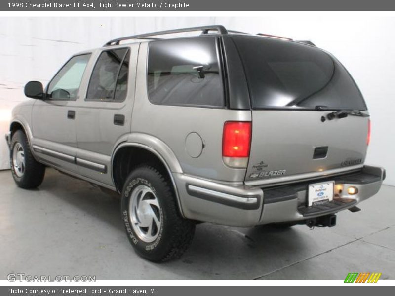 Light Pewter Metallic / Graphite 1998 Chevrolet Blazer LT 4x4