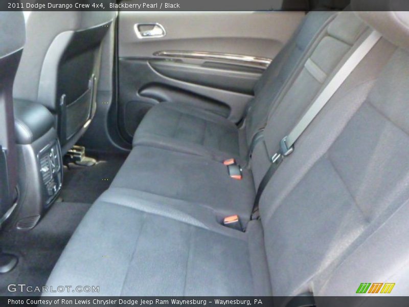 Blackberry Pearl / Black 2011 Dodge Durango Crew 4x4