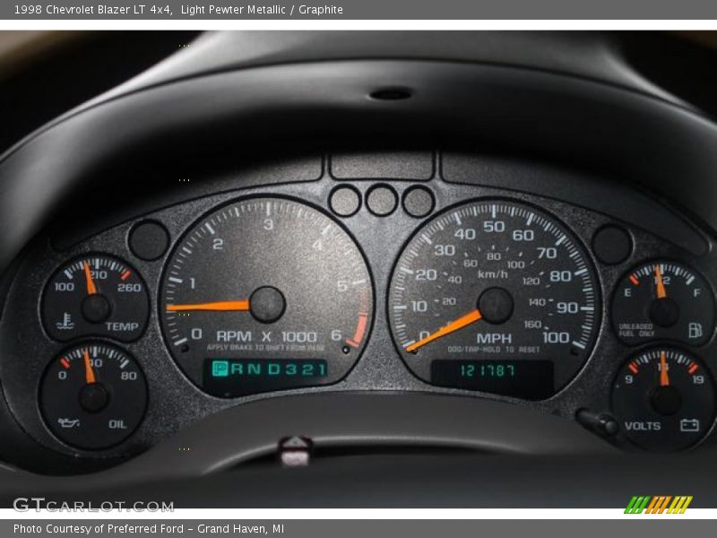  1998 Blazer LT 4x4 LT 4x4 Gauges