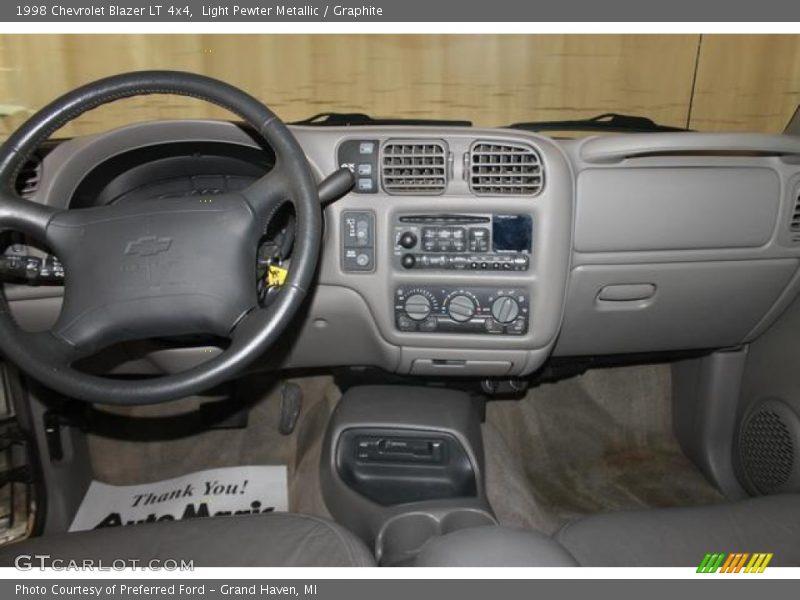 Dashboard of 1998 Blazer LT 4x4