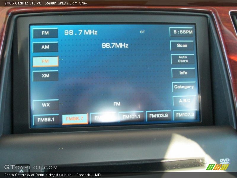 Stealth Gray / Light Gray 2006 Cadillac STS V8