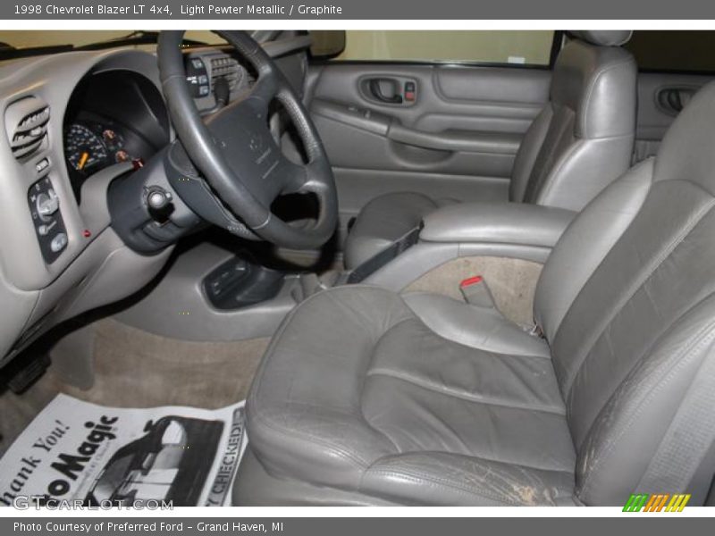 Light Pewter Metallic / Graphite 1998 Chevrolet Blazer LT 4x4