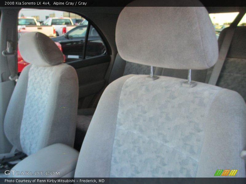 Alpine Gray / Gray 2008 Kia Sorento LX 4x4
