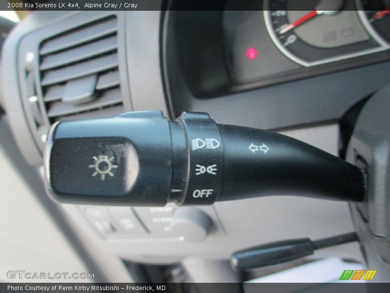 Alpine Gray / Gray 2008 Kia Sorento LX 4x4