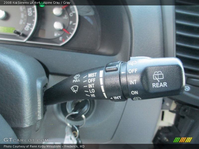 Alpine Gray / Gray 2008 Kia Sorento LX 4x4
