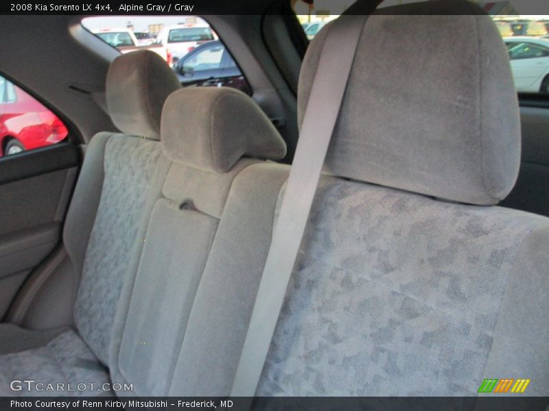 Alpine Gray / Gray 2008 Kia Sorento LX 4x4