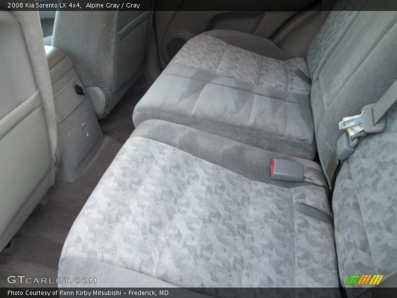 Alpine Gray / Gray 2008 Kia Sorento LX 4x4