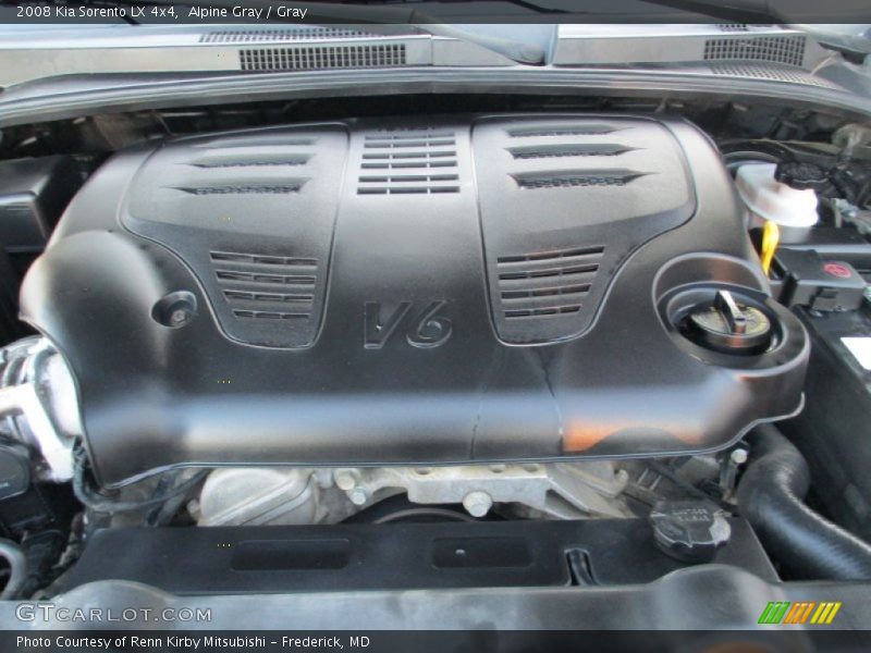 Alpine Gray / Gray 2008 Kia Sorento LX 4x4