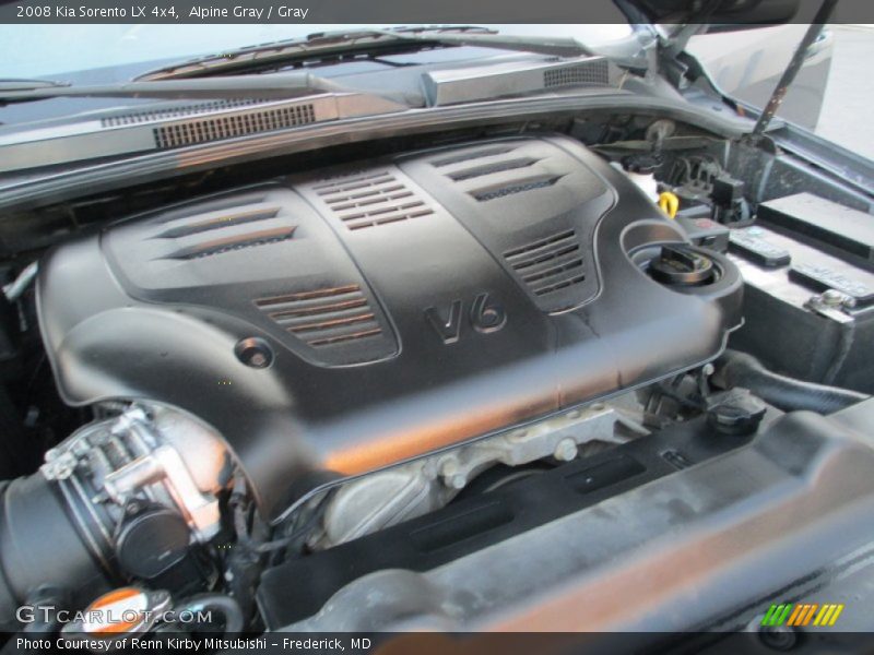 Alpine Gray / Gray 2008 Kia Sorento LX 4x4