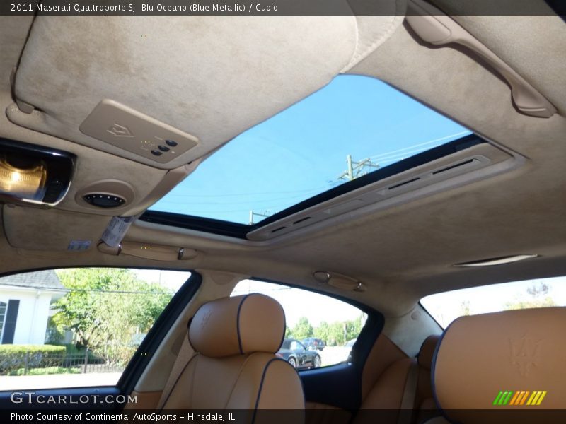 Sunroof of 2011 Quattroporte S