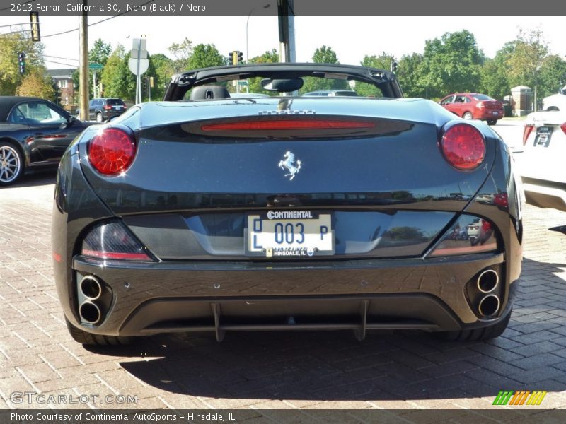 Nero (Black) / Nero 2013 Ferrari California 30