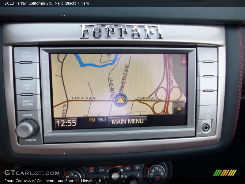 Navigation of 2013 California 30