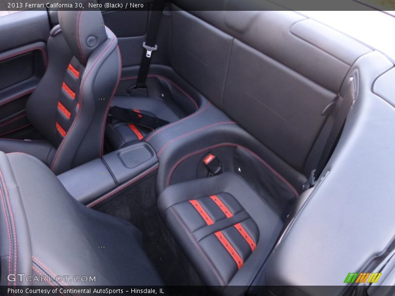 Rear Seat of 2013 California 30