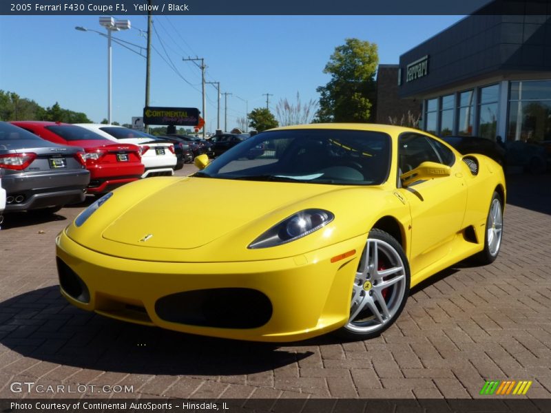 Front 3/4 View of 2005 F430 Coupe F1