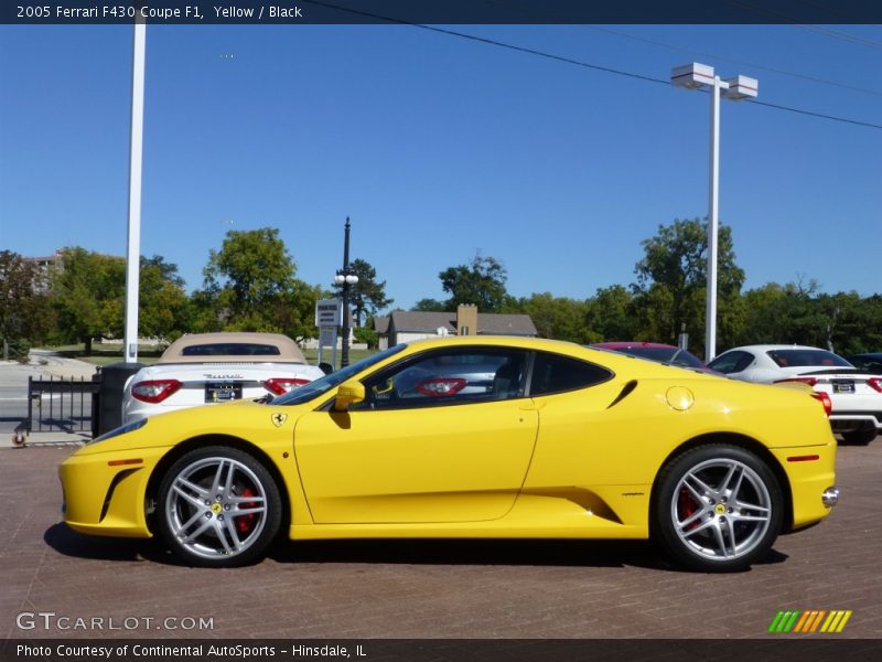  2005 F430 Coupe F1 Yellow