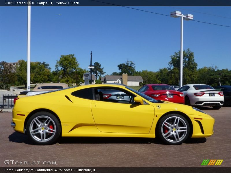  2005 F430 Coupe F1 Yellow