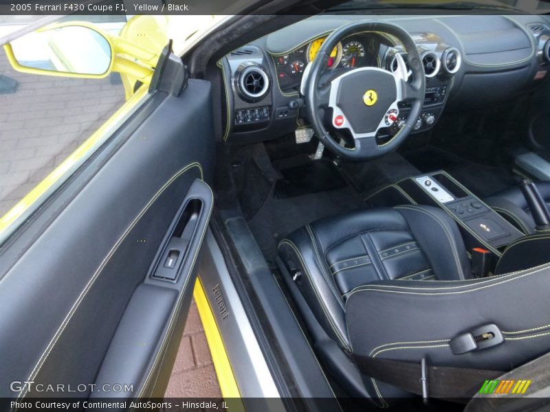  2005 F430 Coupe F1 Black Interior