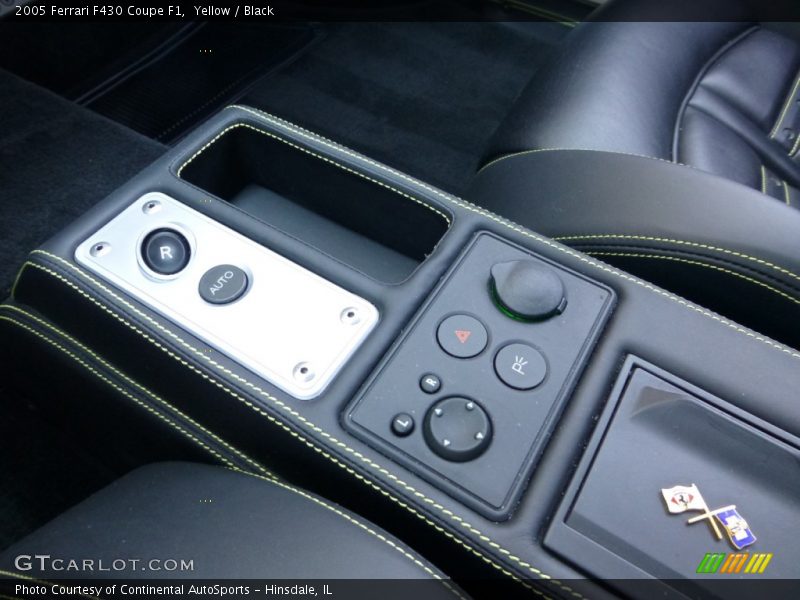 Controls of 2005 F430 Coupe F1