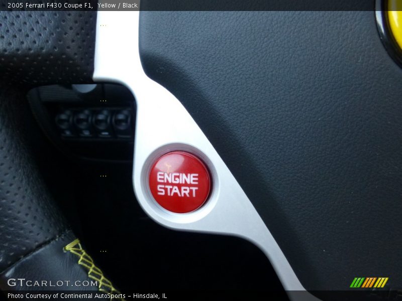 Controls of 2005 F430 Coupe F1