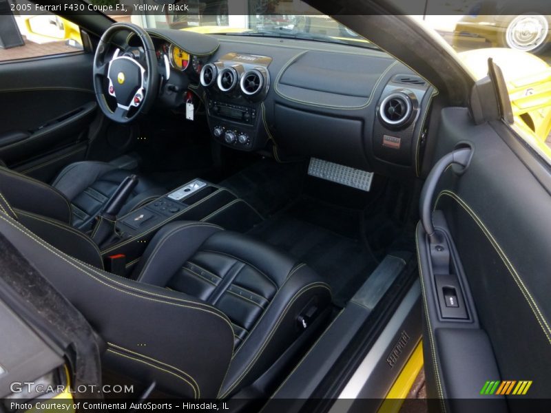 Dashboard of 2005 F430 Coupe F1