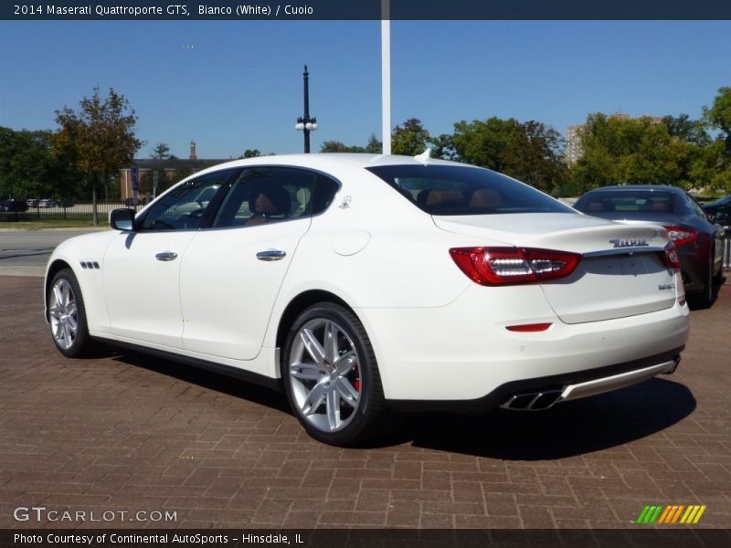Bianco (White) / Cuoio 2014 Maserati Quattroporte GTS