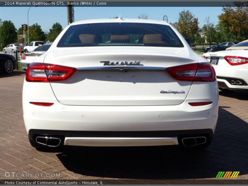 Bianco (White) / Cuoio 2014 Maserati Quattroporte GTS