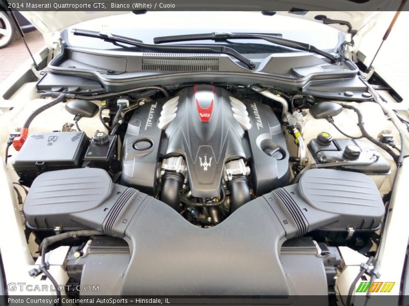  2014 Quattroporte GTS Engine - 3.8 Liter DI Twin-Turbocharged DOHC 32-Valve VVT V8