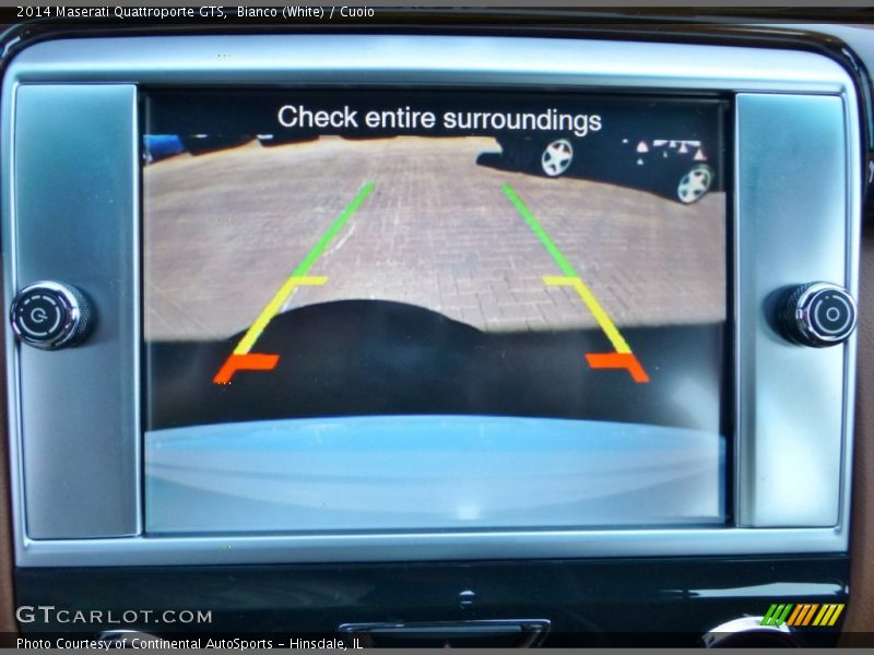 Bianco (White) / Cuoio 2014 Maserati Quattroporte GTS