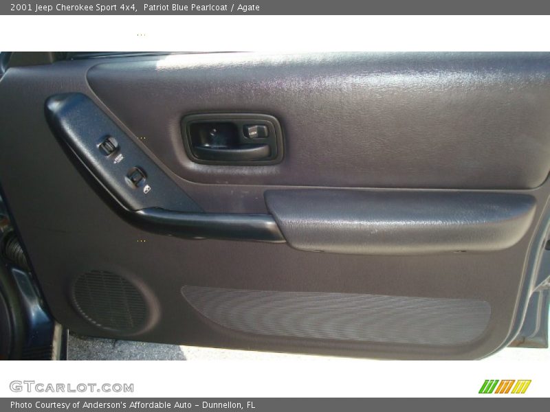 Patriot Blue Pearlcoat / Agate 2001 Jeep Cherokee Sport 4x4