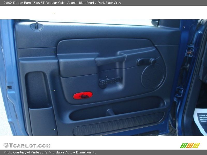 Atlantic Blue Pearl / Dark Slate Gray 2002 Dodge Ram 1500 ST Regular Cab