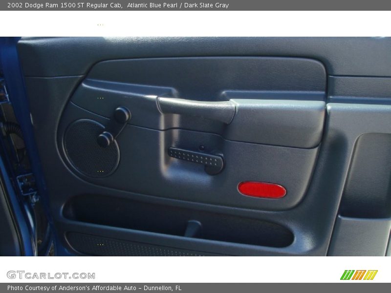 Atlantic Blue Pearl / Dark Slate Gray 2002 Dodge Ram 1500 ST Regular Cab