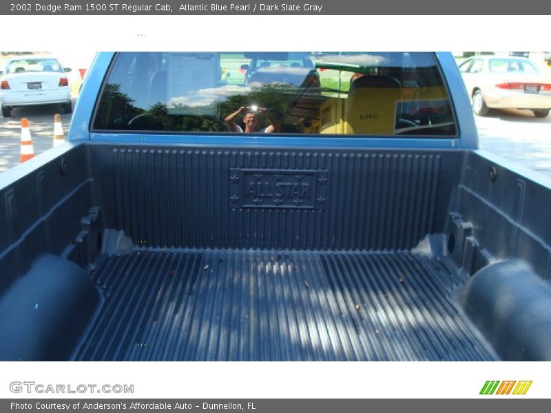 Atlantic Blue Pearl / Dark Slate Gray 2002 Dodge Ram 1500 ST Regular Cab