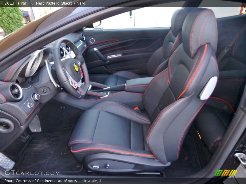 Front Seat of 2013 FF 