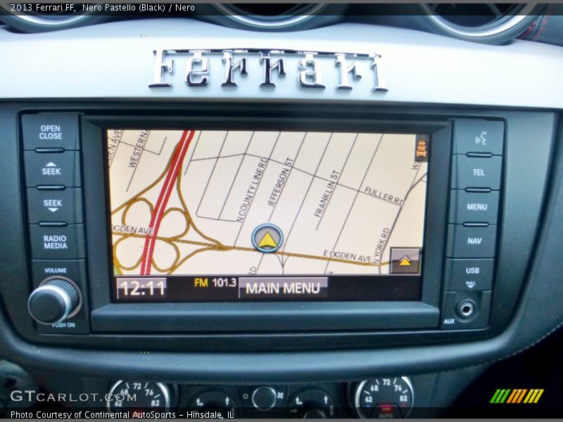 Navigation of 2013 FF 